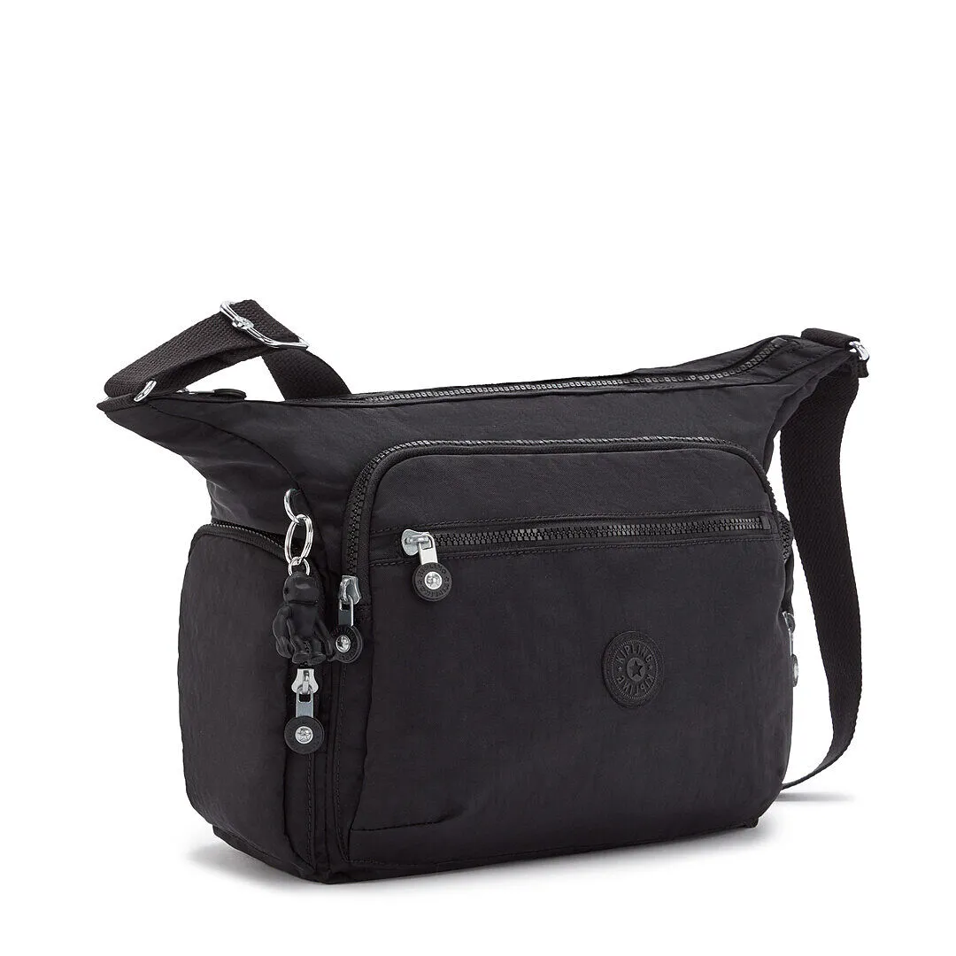 Kipling Gabbie schoudertas Medium Signature Emb ruim