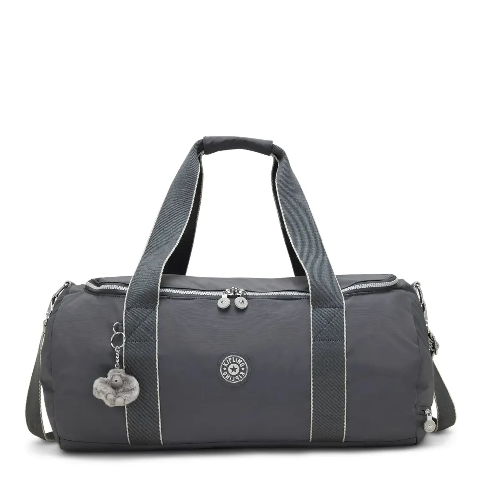 Kipling Argus S Weekendtas Moonlit Grey Klein met schoenvak