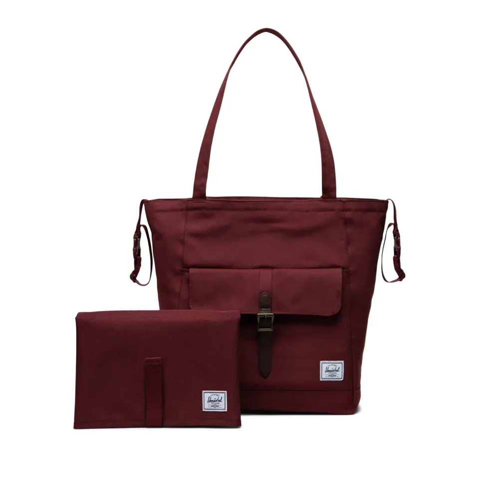 Herschel Retreat Tote luiertas Zwart met organizers