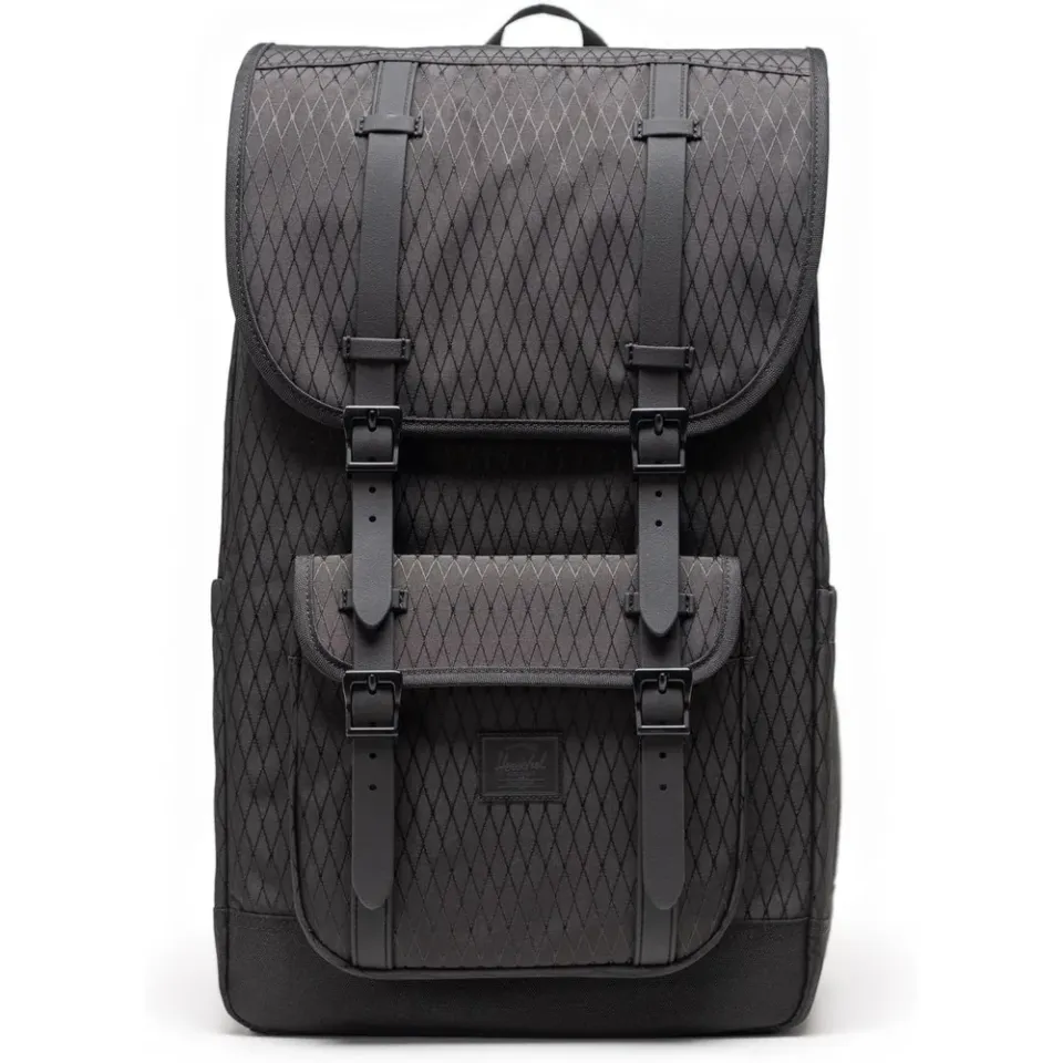 Herschel Little America Standard rugzak zwart 30L canvas