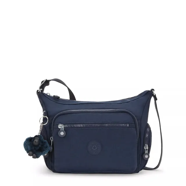 Kipling Gabbie S schoudertas Blue Bleu 2 klein verstelbaar