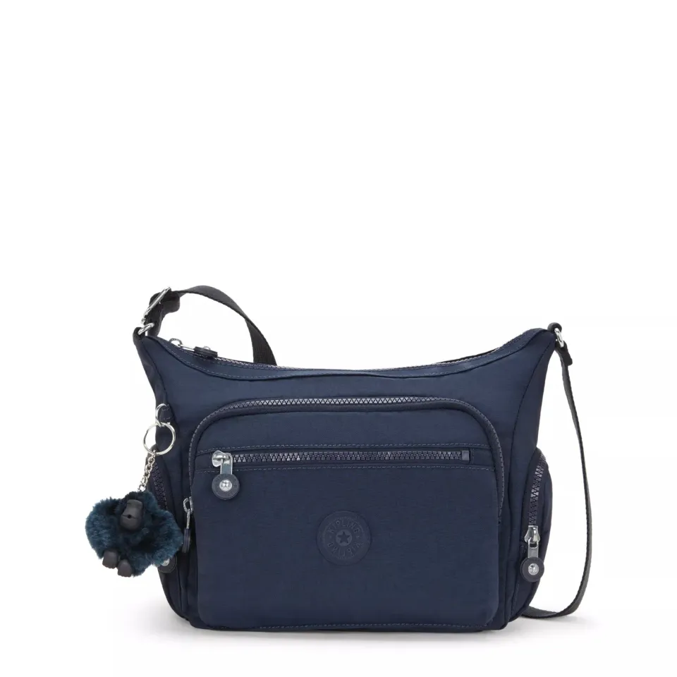 Kipling Gabbie S schoudertas Blue Bleu 2 klein verstelbaar