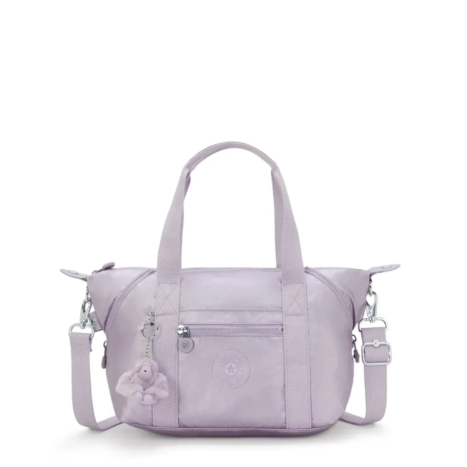 Kipling Art Mini schoudertas Lilac Moon Metallic klein