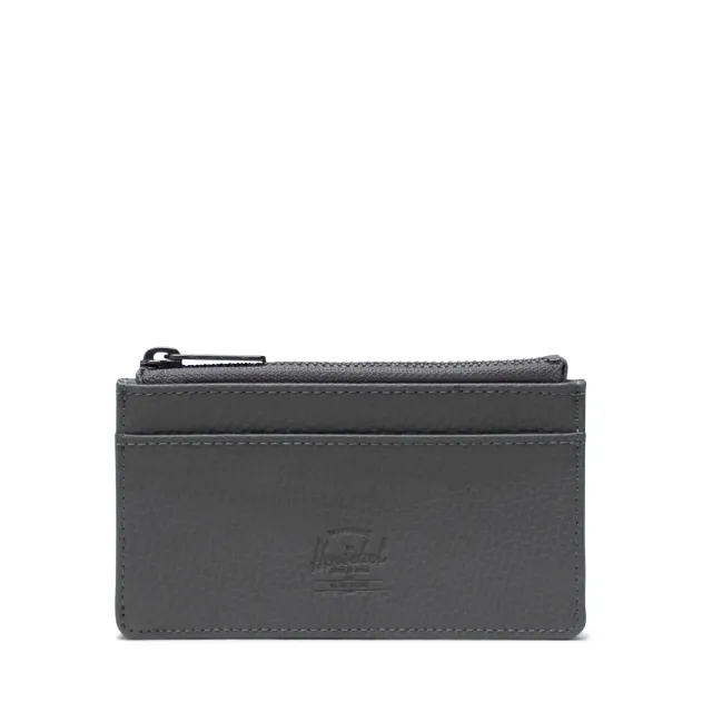 Herschel Oscar Large kaarthouder zwart vegan leer