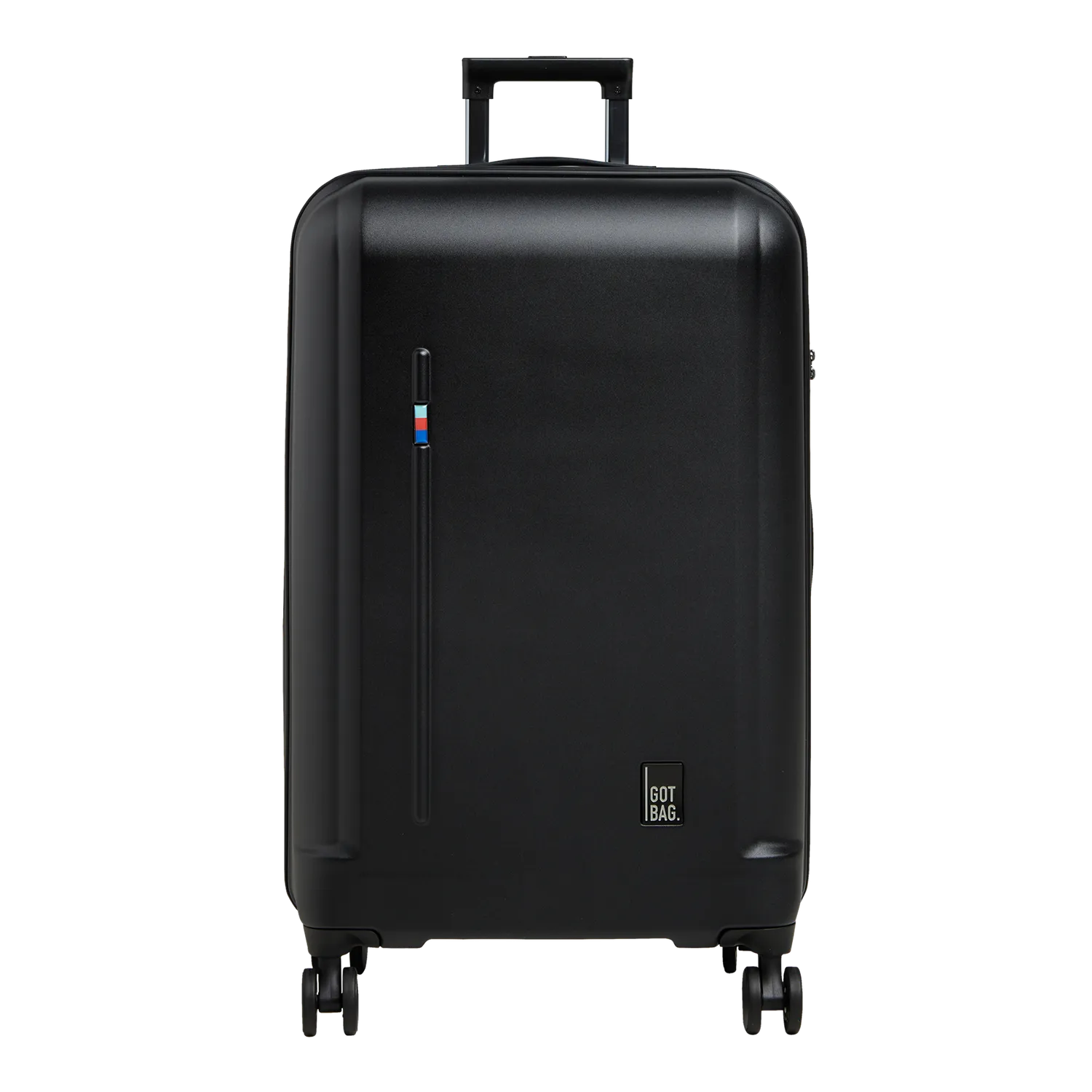 Got Bag Re:shell Checked koffer black polycarbonaat