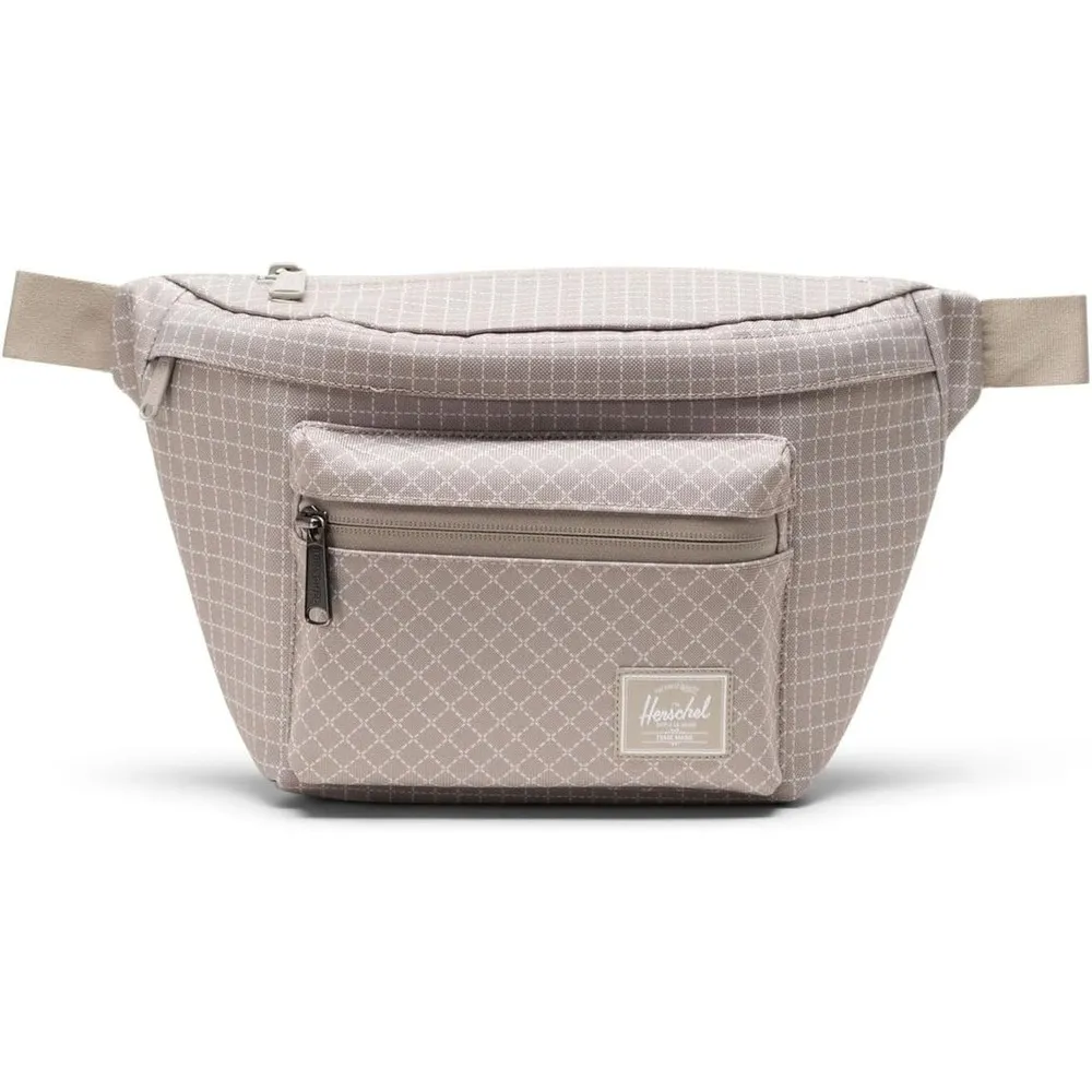 Herschel Pop Quiz Hip Pack heuptas Grid Black