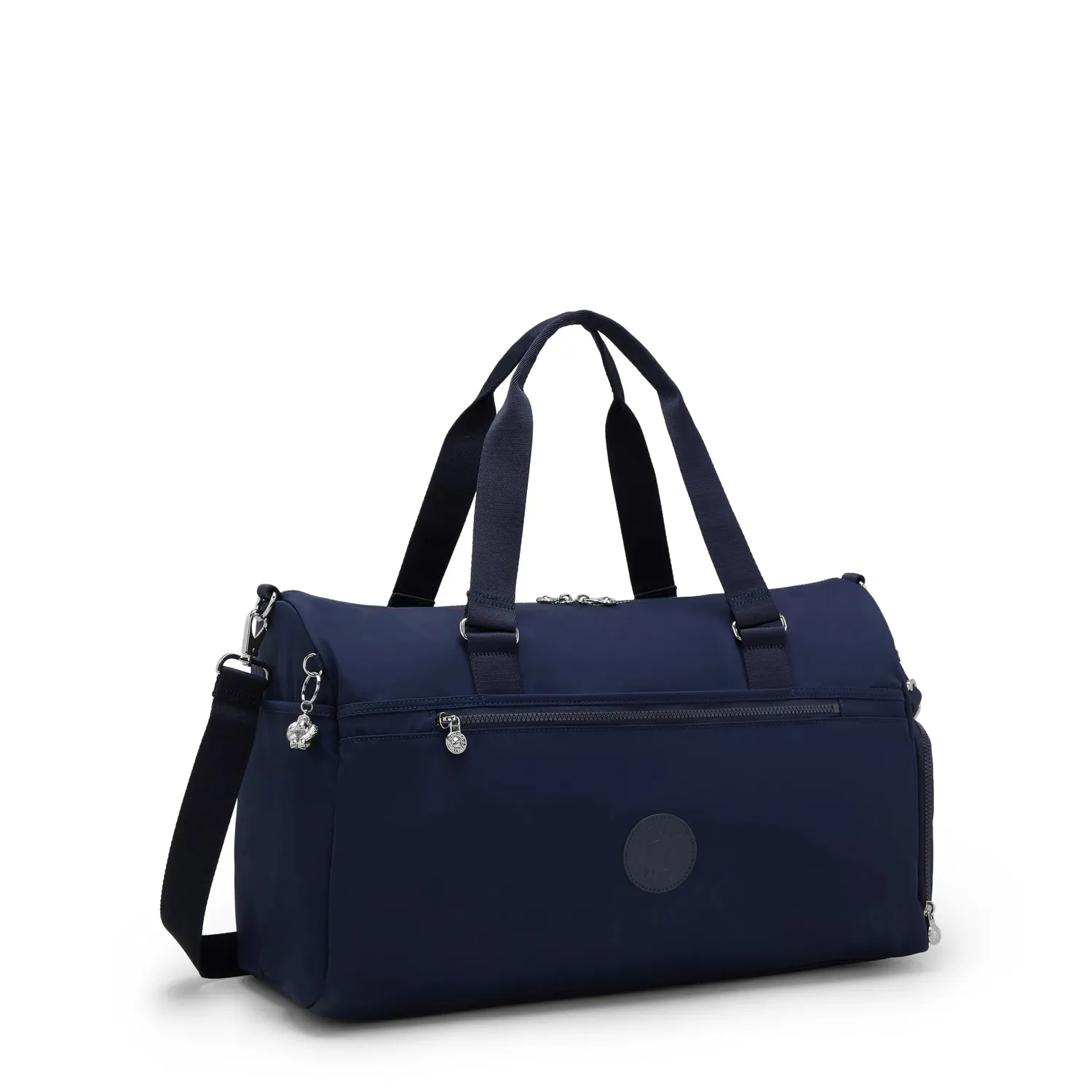 Kipling Dulcie weekendtas Infinite Blue groot schoenenvak