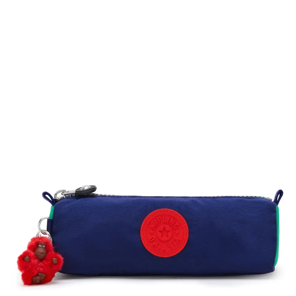 Kipling Freedom pennenzak Medium Escape Blue Block nylon