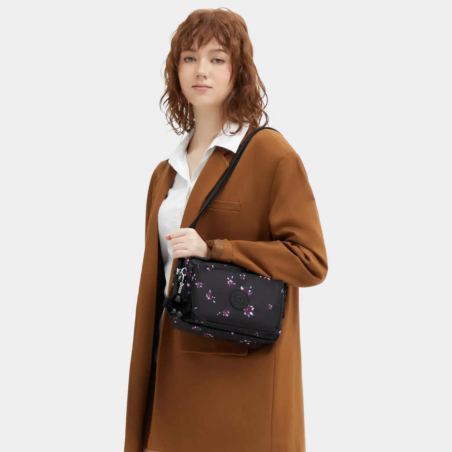 Kipling Abanu M tas Medium Night Flower crossbody
