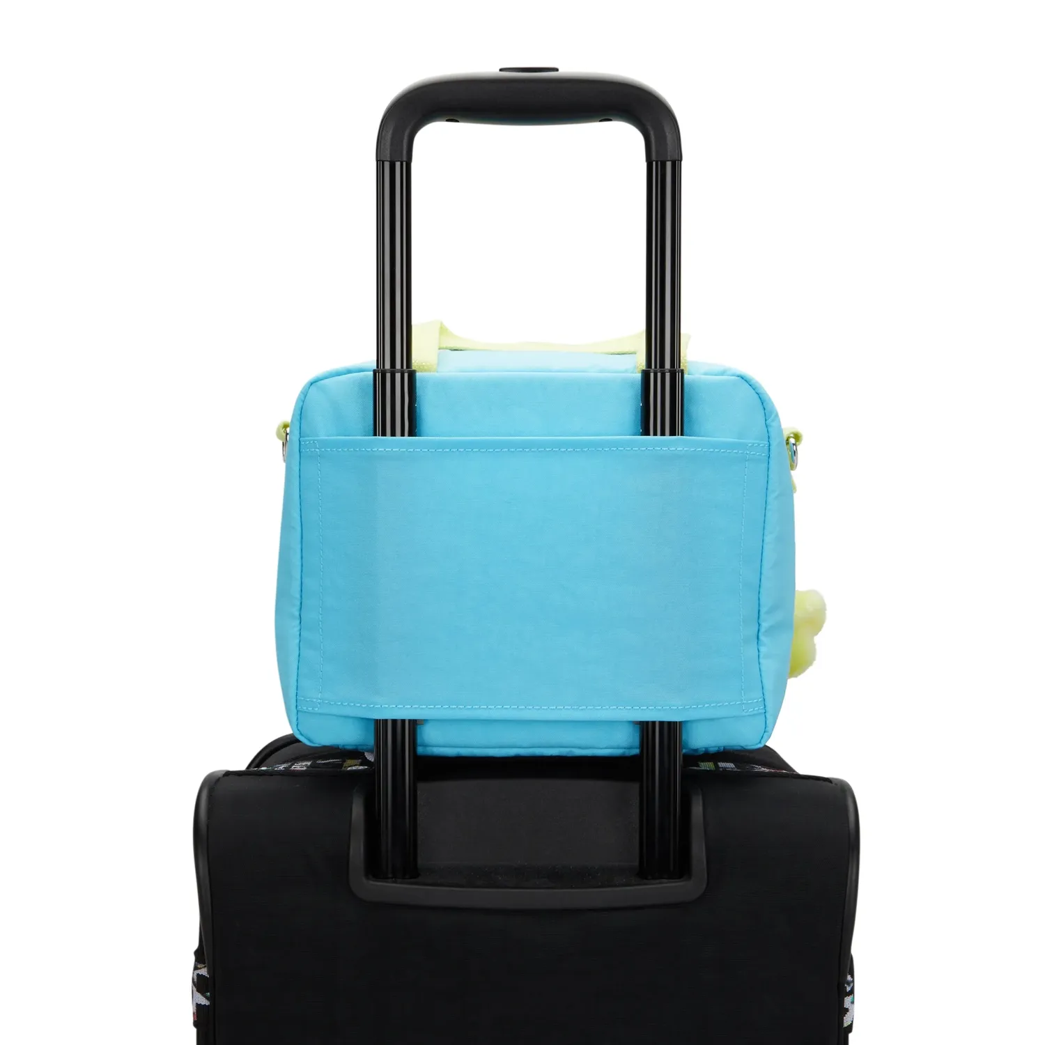 Kipling Miyo lunchtas Groot Splash Blue geïsoleerd