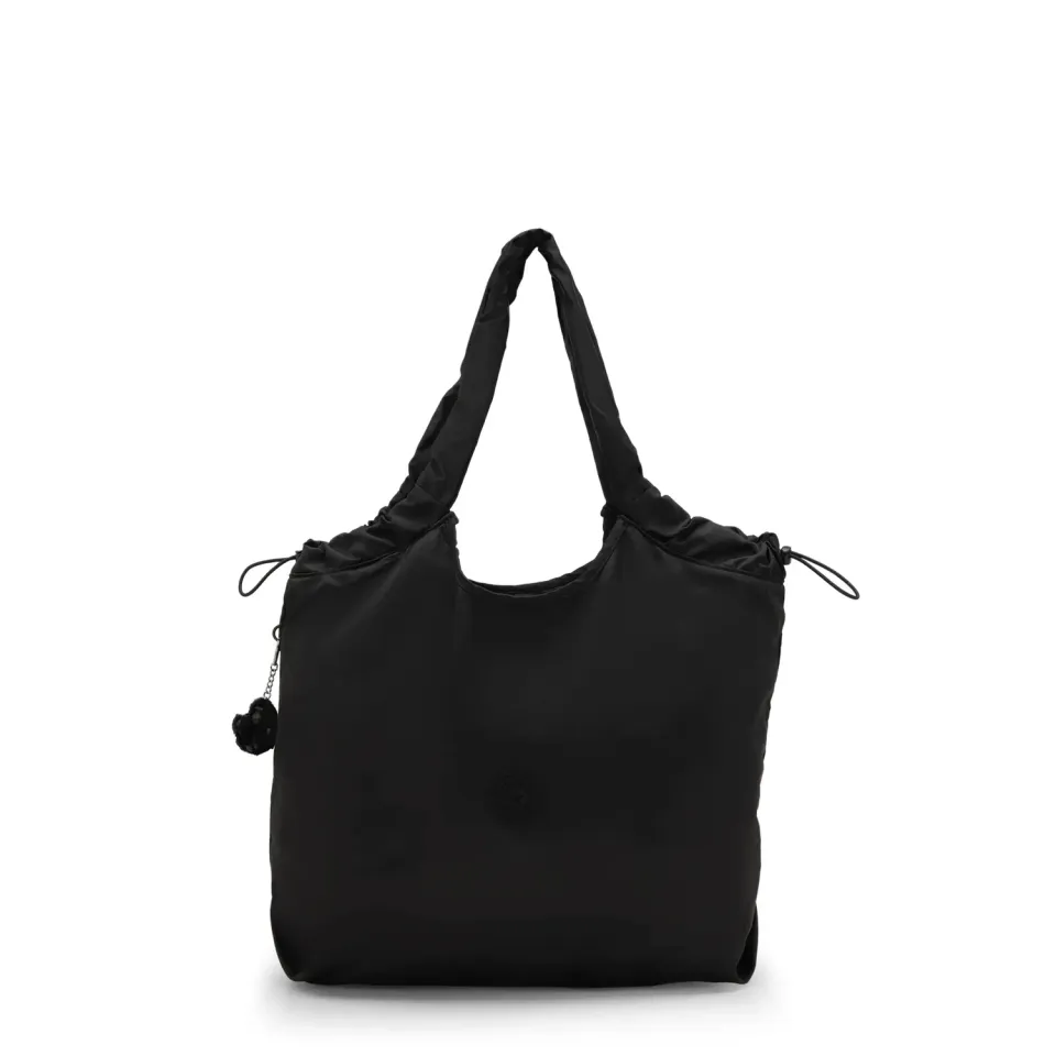 Kipling Assie L schoudertas Simply Black groot A4