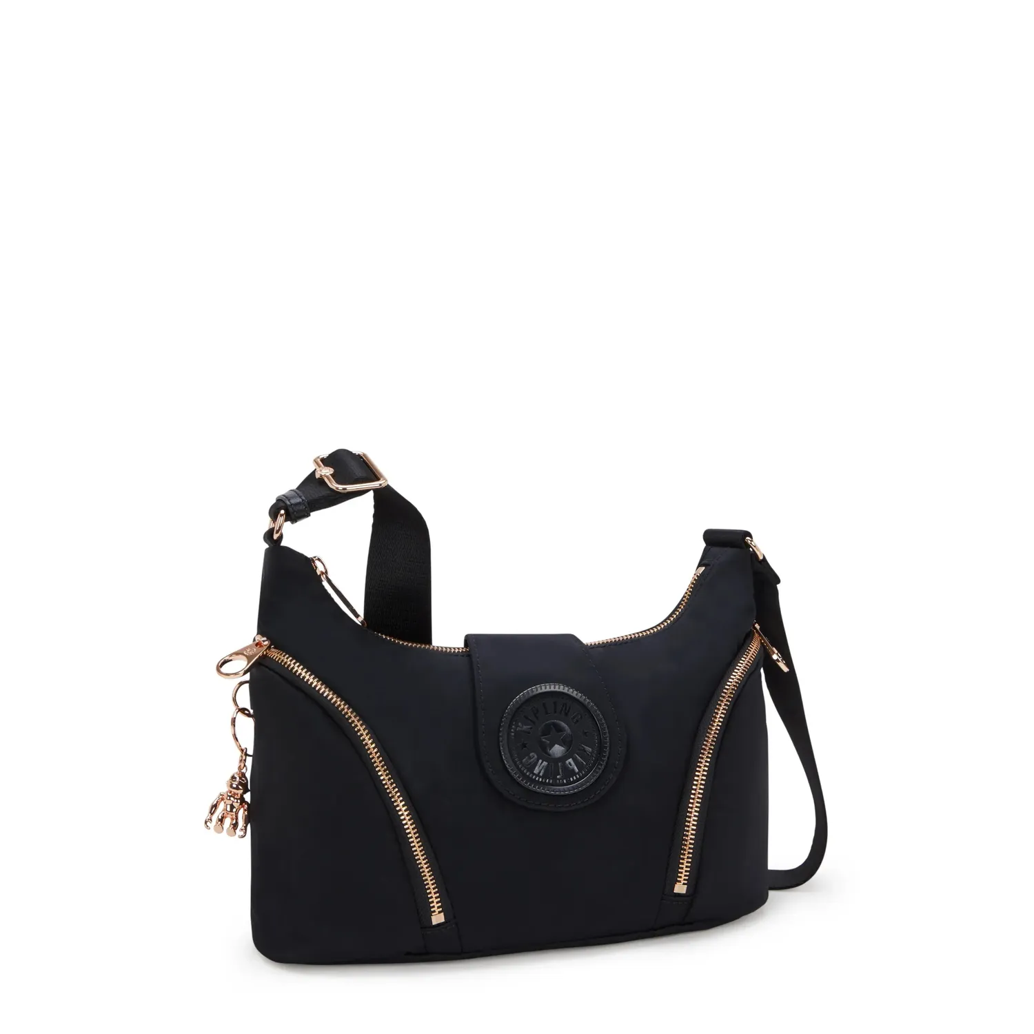 Kipling Sera M crosstas Black Rose Spice medium verstelbaar