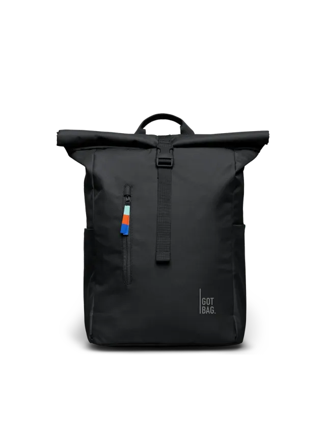 Got Bag Rolltop Easy rugzak black 31L waterafstotend