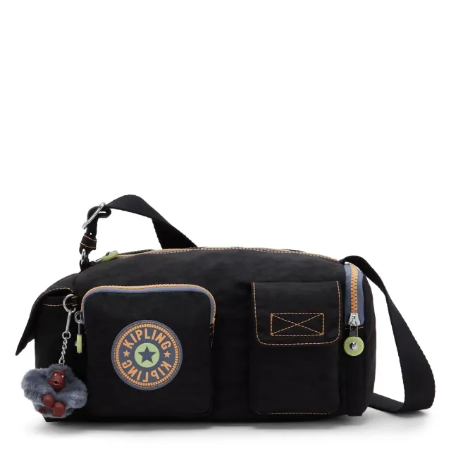 Kipling Sam Energy crossbody Energy Black Medium veel vakken