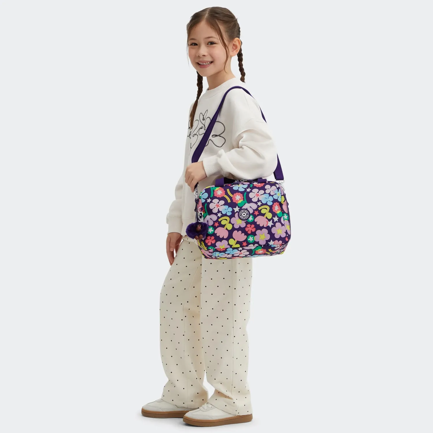 Kipling Miyo Lunchtas Groot Fairy Flower geïsoleerd