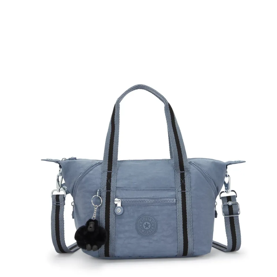 Kipling Art Mini schoudertas Blue Stone klein waterafstotend