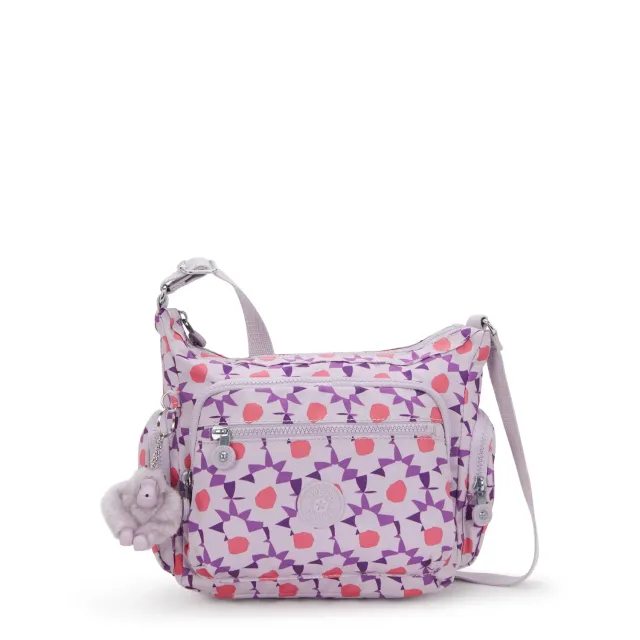 Kipling Gabbie S schoudertas Flower Dots medium print