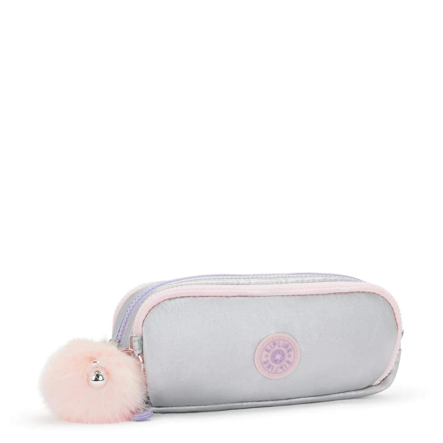 Kipling Gitroy etui Groot Silver Glow Metallic glans