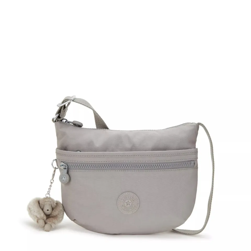 Kipling Arto S schoudertas Grey Gris klein licht