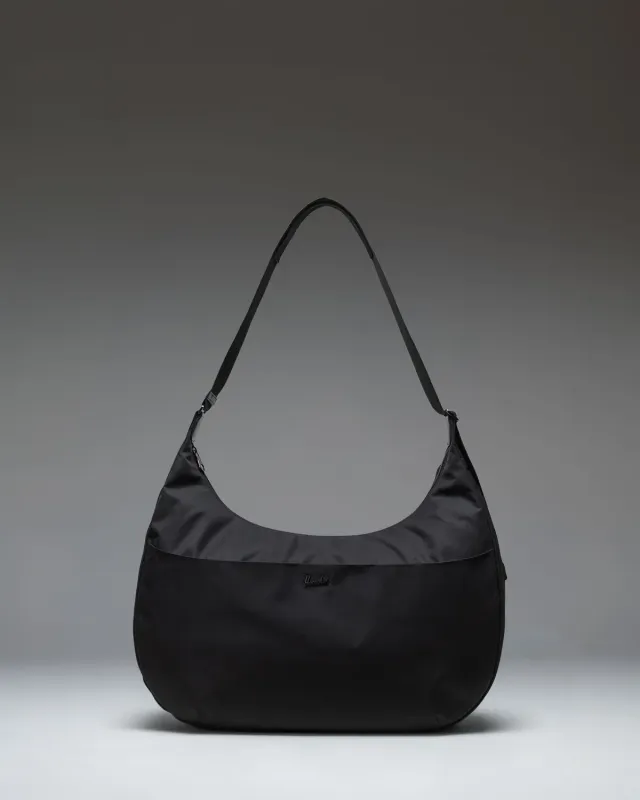 Herschel Yara Large schoudertas Black twill met pouch