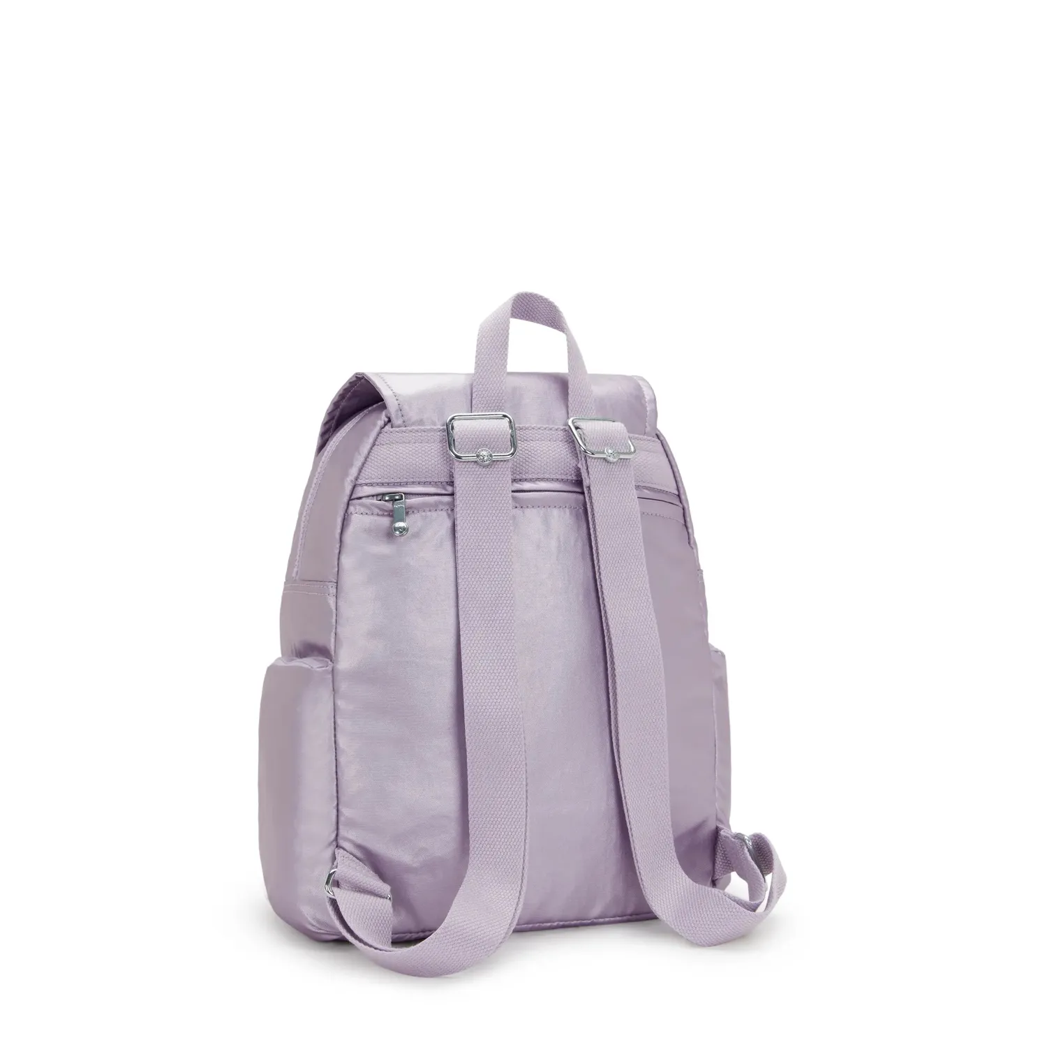 Kipling City Zip S rugzak Lilac Moon Metallic klein metallic