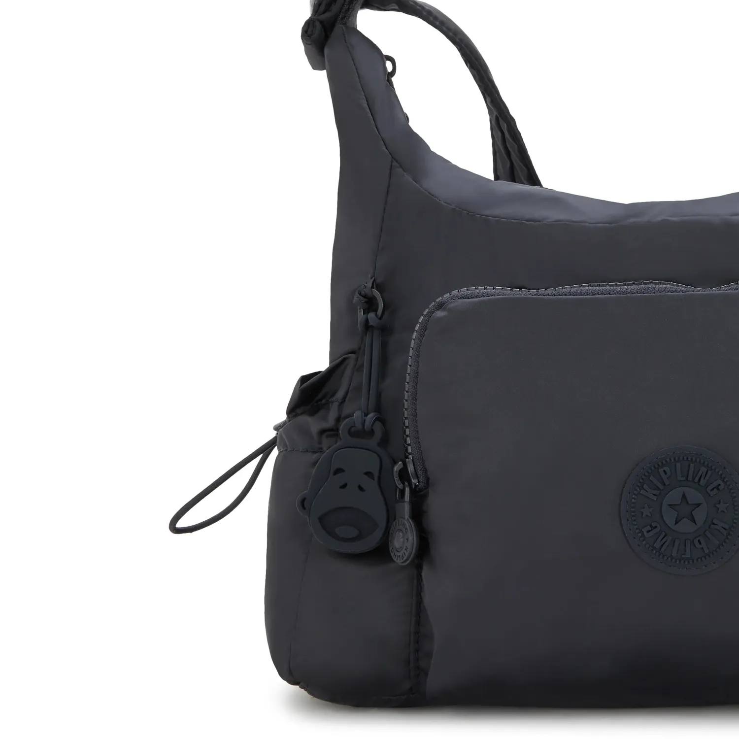 Kipling Gabb S crossbodytas Simply Black medium zwart