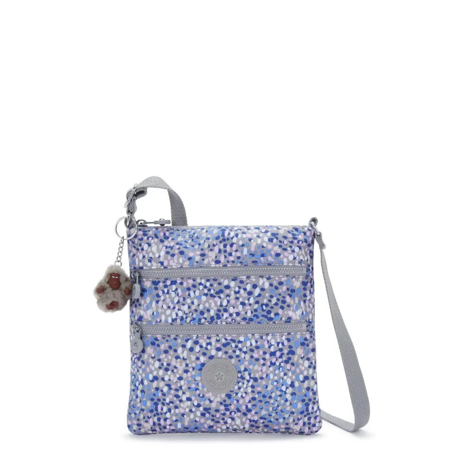 Kipling Keiko crossbody tas klein Spotted Stream waterafstotend