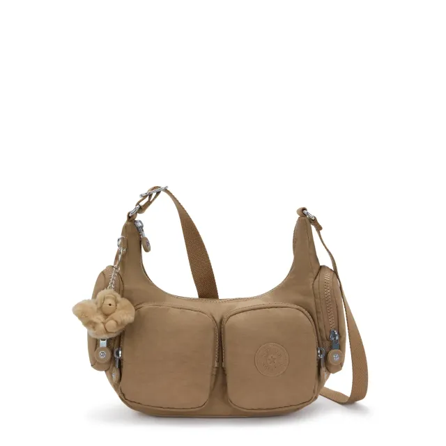 Kipling Rikka S crossbodytas Klein Early Tan ritsvakken