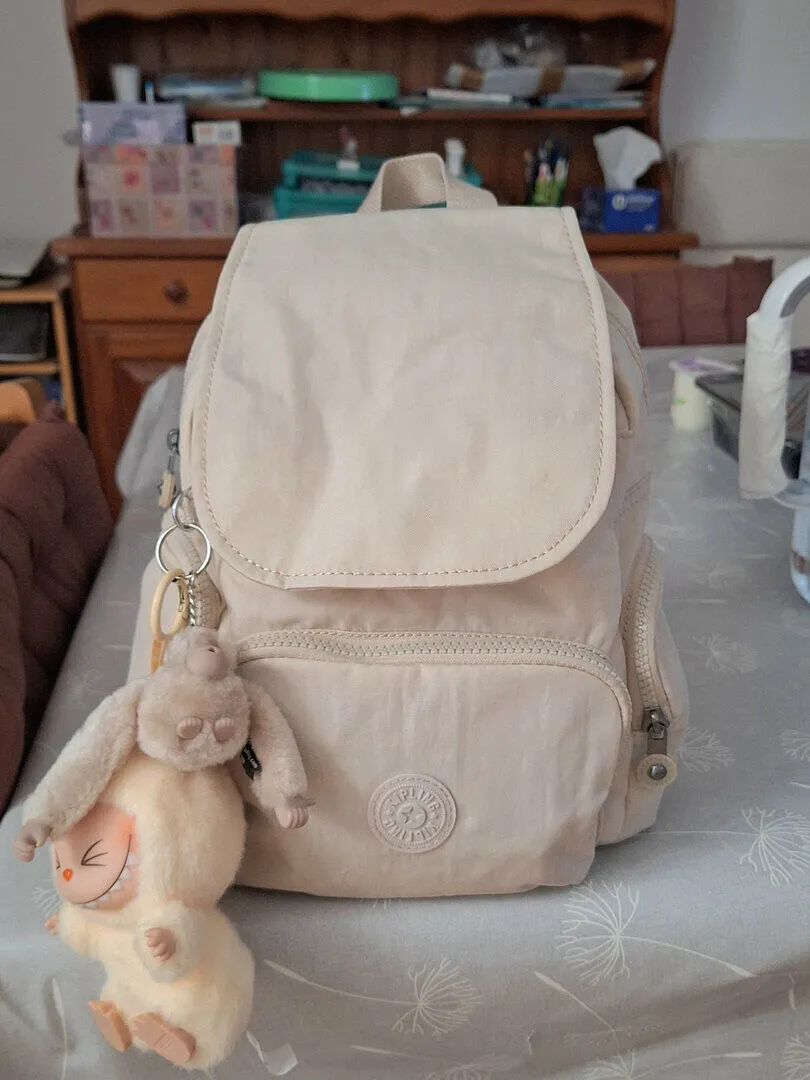 Kipling City Zip Mini rugzak Blue Bleu 2 compact