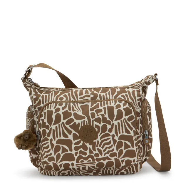Kipling Gabb crossbodytas Groot Cocktail Khaki lichtgewicht