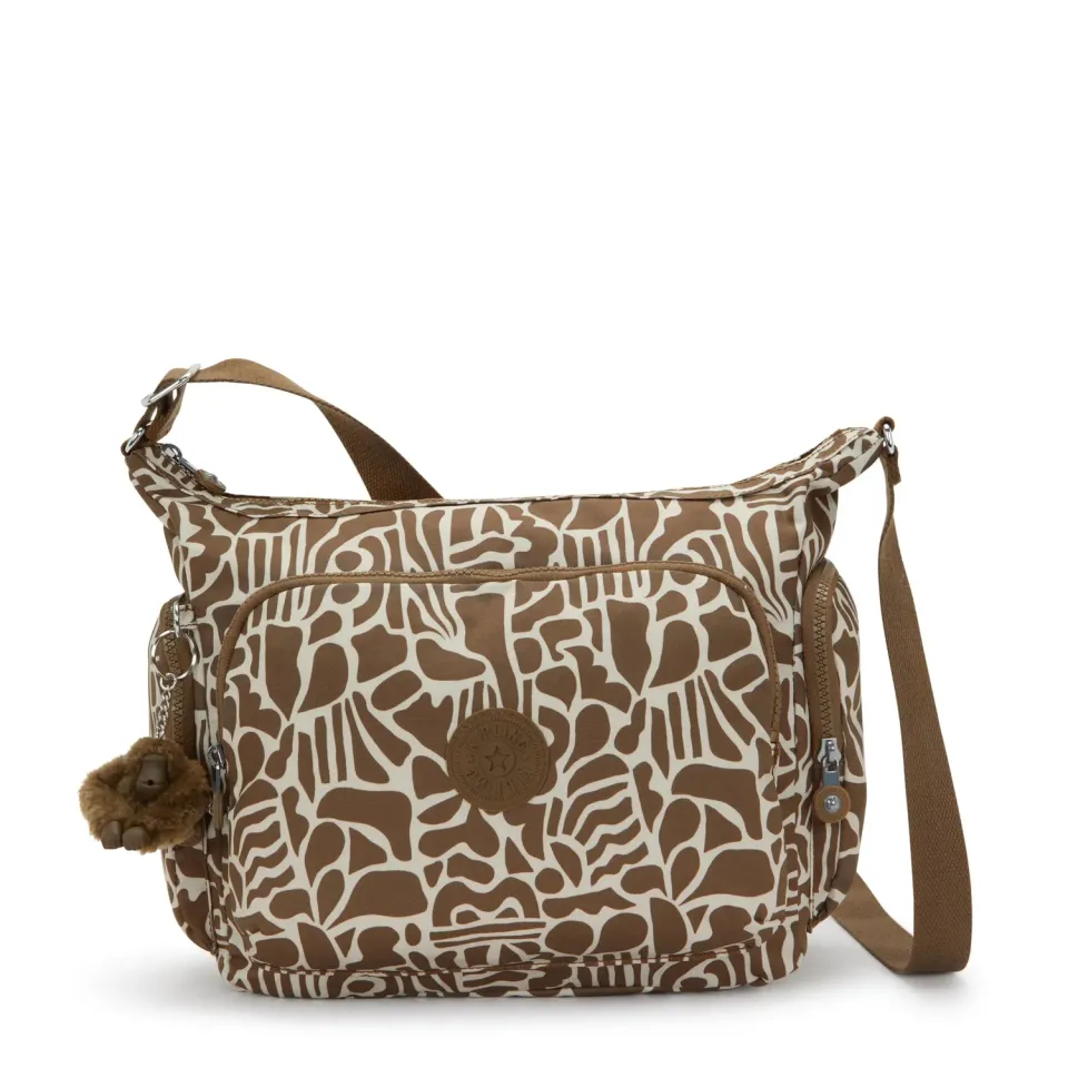 Kipling Gabb crossbodytas Groot Cocktail Khaki lichtgewicht
