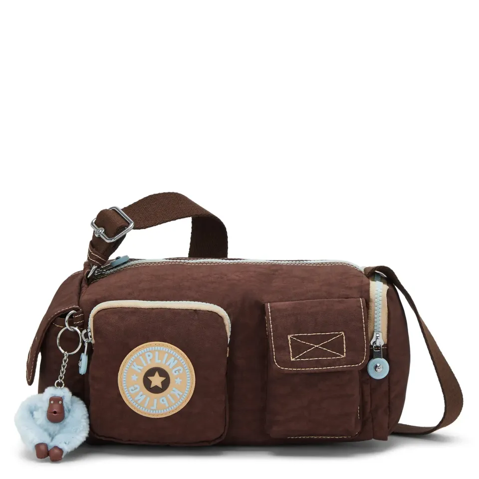 Kipling Sam Energy Medium tas Energy Brown verstelbaar
