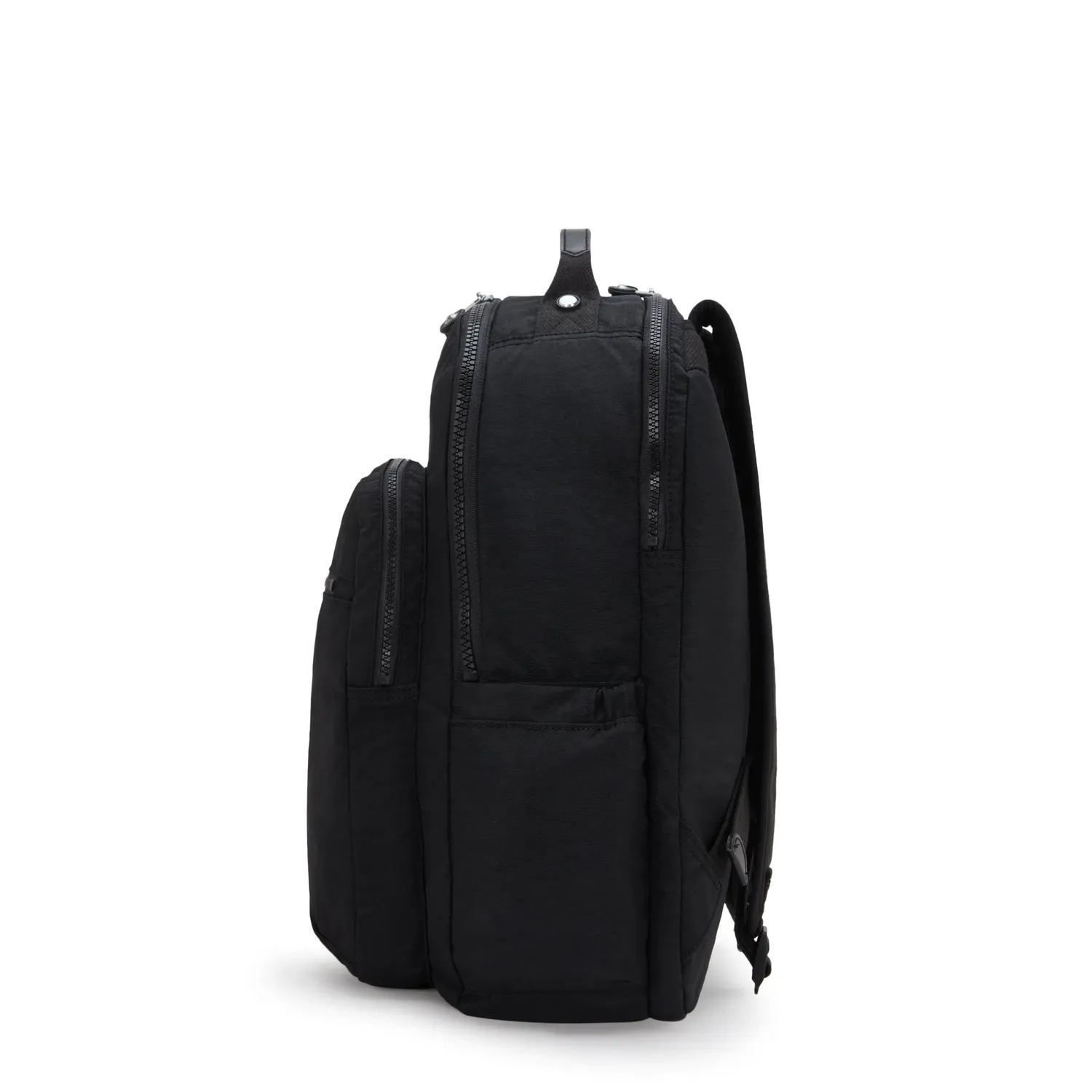 Kipling Seoul Lap rugzak Black Noir Groot met 15 inch laptopvak