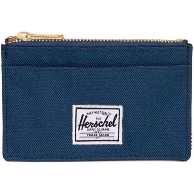 Herschel Oscar kaarthouder blauw slank