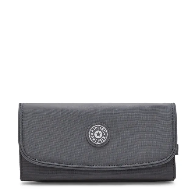 Kipling Money Land portemonnee Moonlit Grey RFID