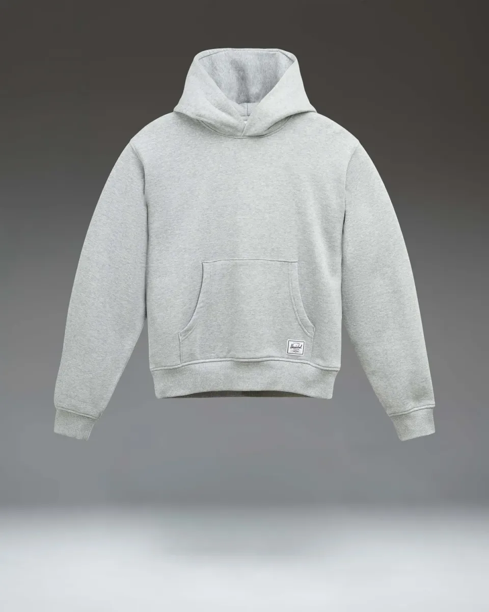 Herschel Classic Heather Light Grey hoodie dames katoenmix
