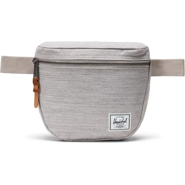 Herschel Settlement heuptas Light Grey Crosshatch canvas