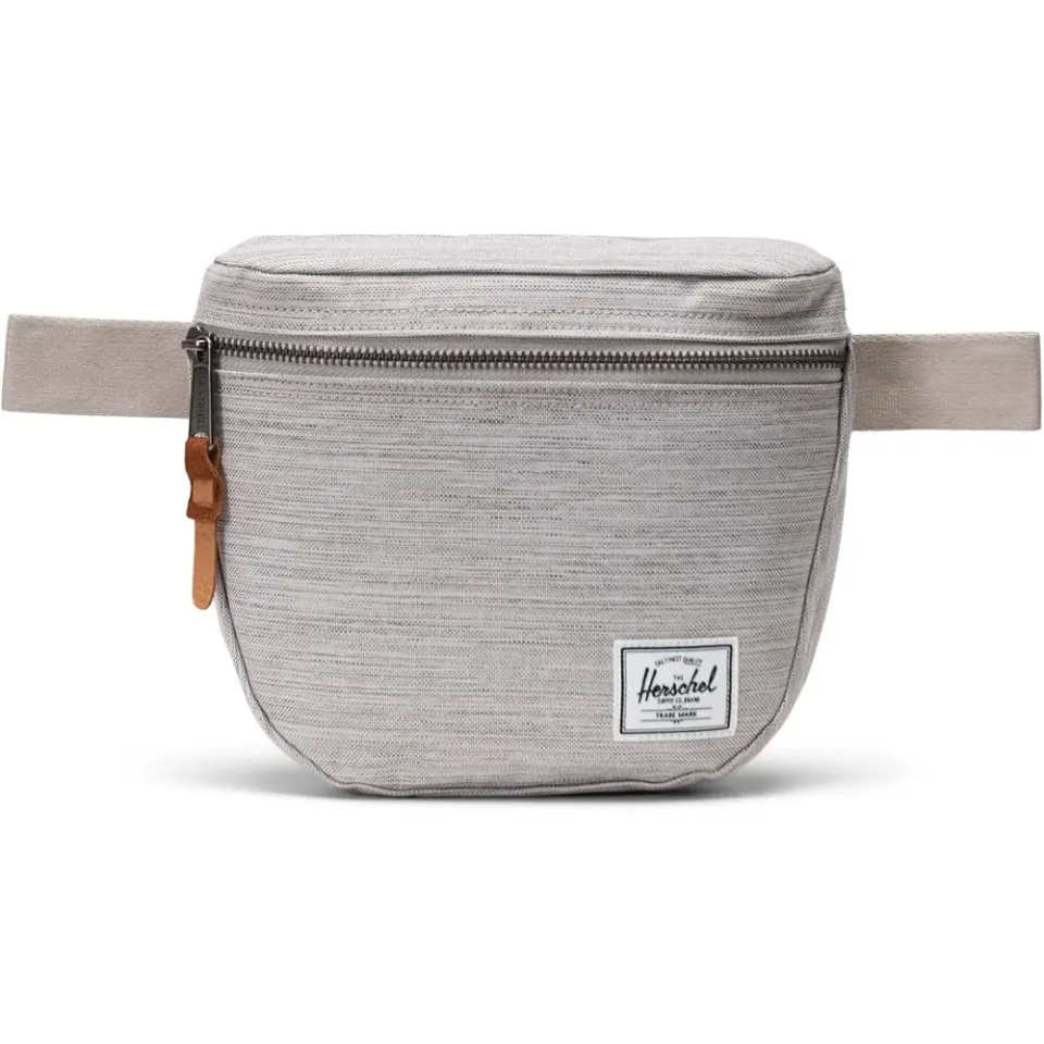 Herschel Settlement heuptas Light Grey Crosshatch canvas