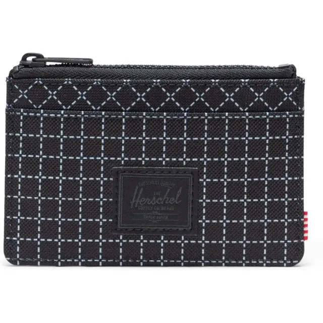 Herschel Oscar pasjeshouder Grid Black limited