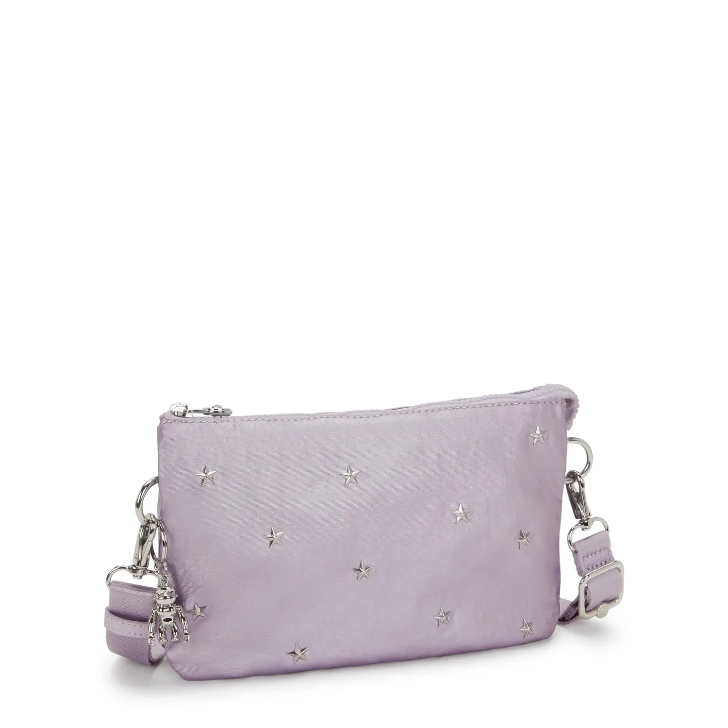 Kipling Riri crossbodytas klein Lilac Metallic Studs metallic