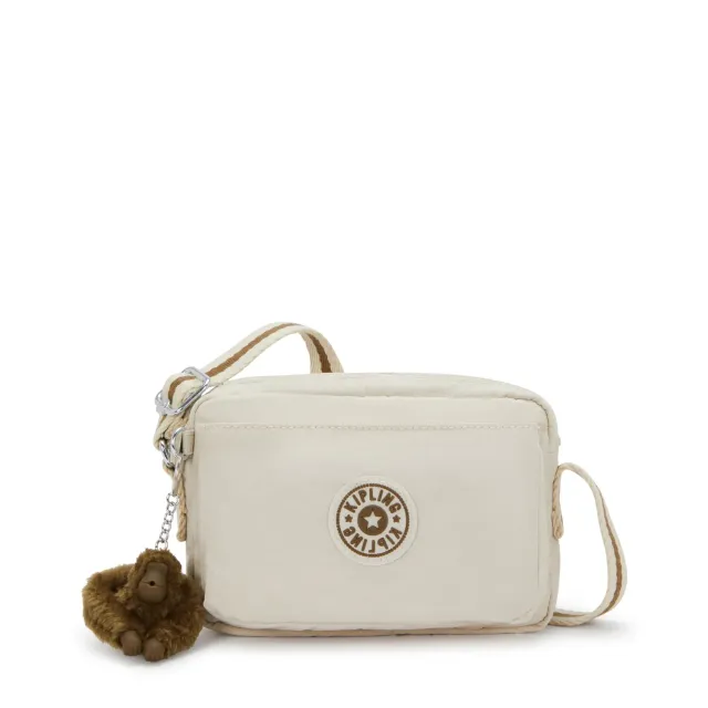 Kipling Abanu crossbodytas Soft Sand Klein zandkleur