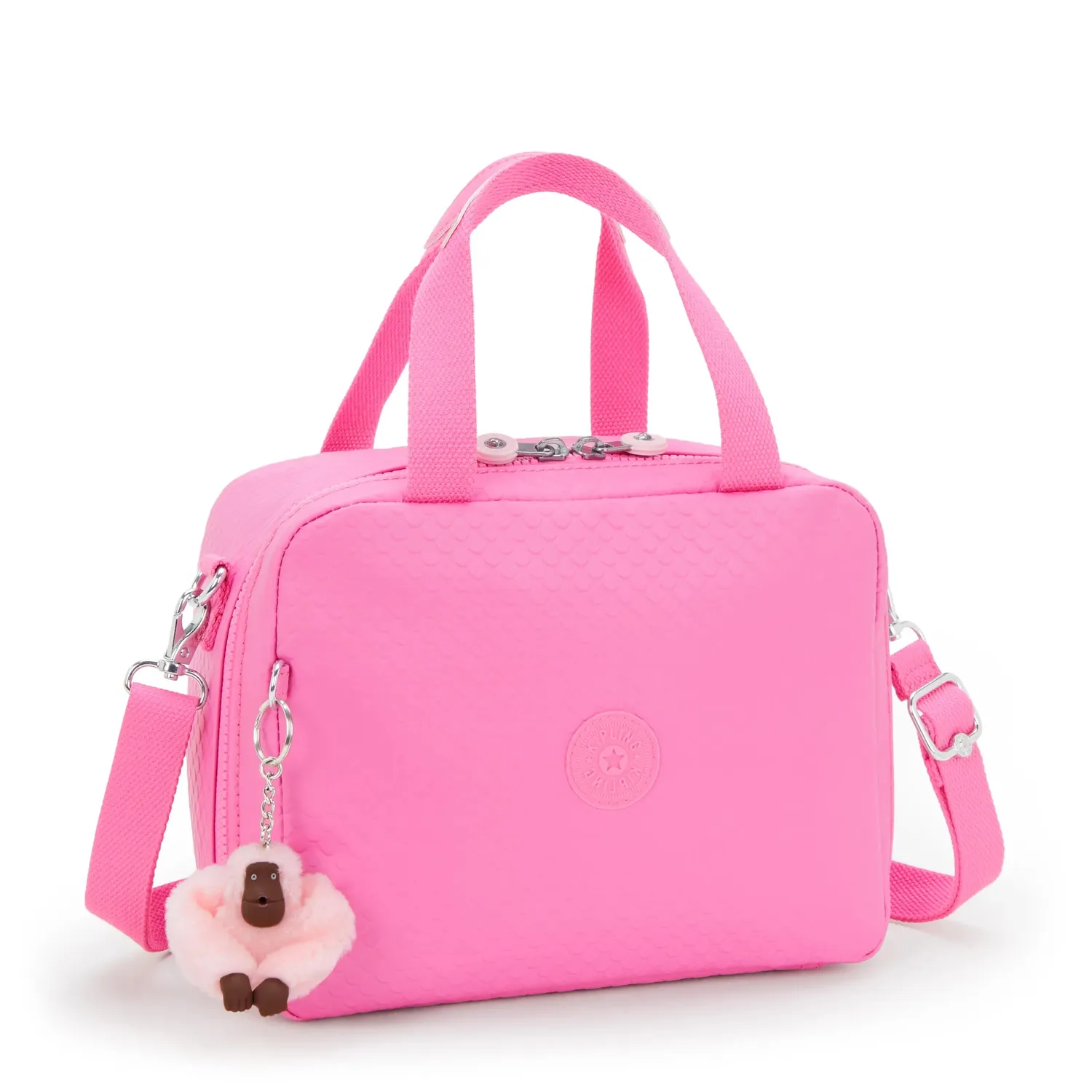 Kipling Miyo lunchtas Pink Mermaid Embossed