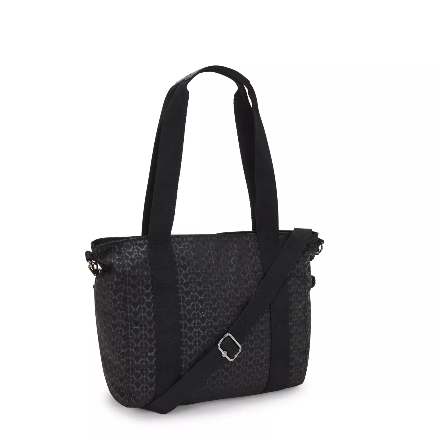 Kipling Asseni S shopper Signature Emb klein met schouderriem
