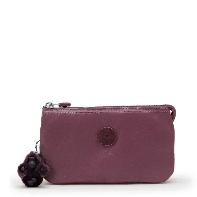 Kipling Creativity L beurs Grape Wine Metallic groot
