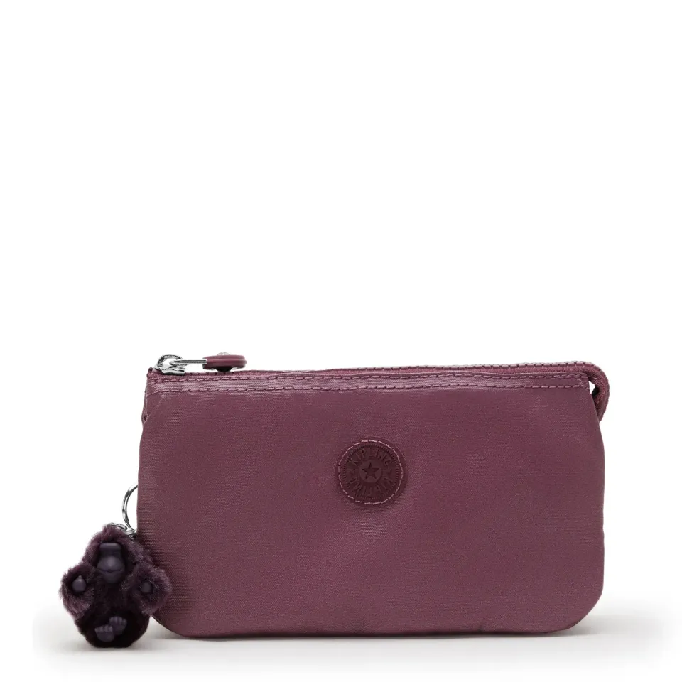 Kipling Creativity L beurs Grape Wine Metallic groot