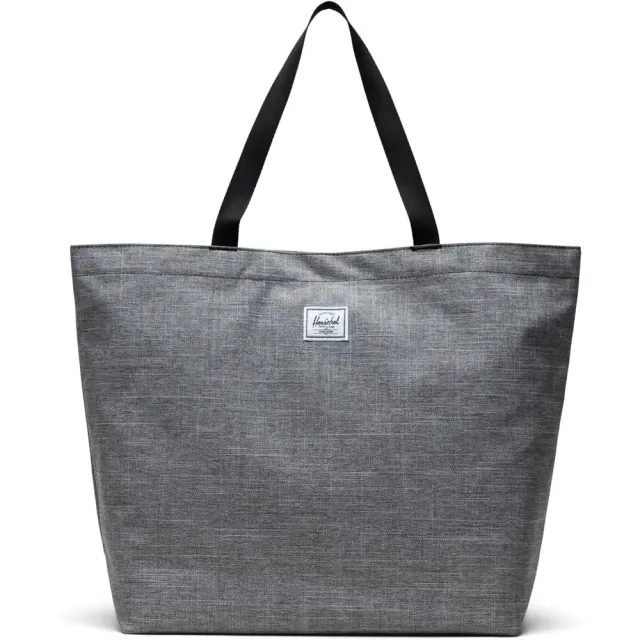 Herschel Classic Tote shopper Raven Crosshatch licht