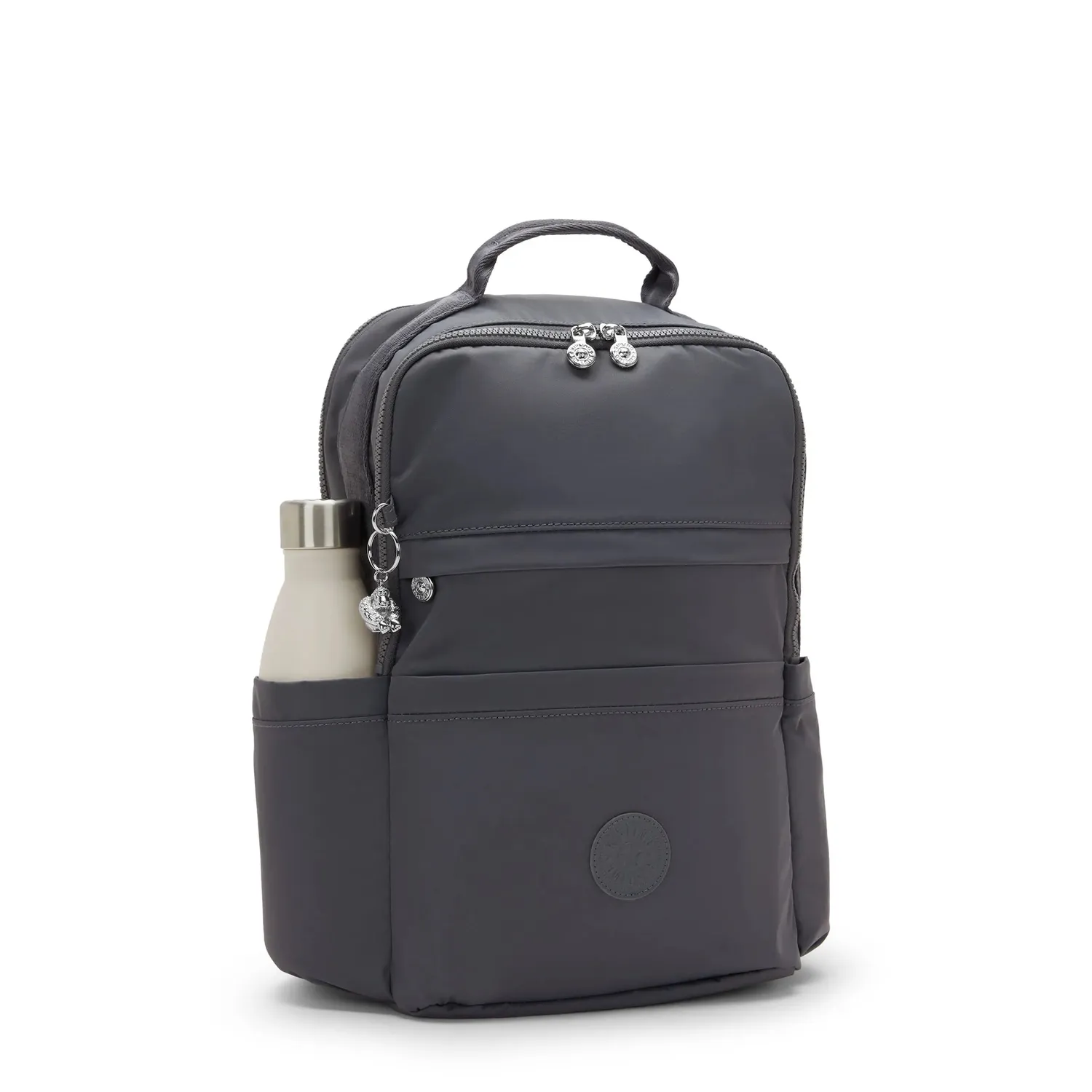 Kipling Biana rugzak Moonlit Slate laptop trolleyhoes