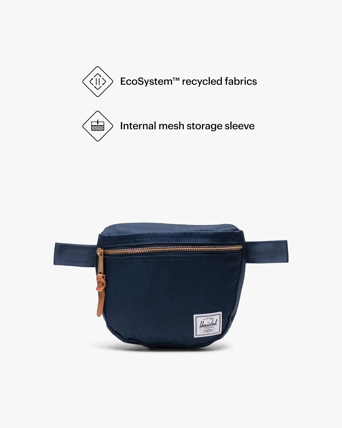 Herschel Settlement heuptas Navy blauw