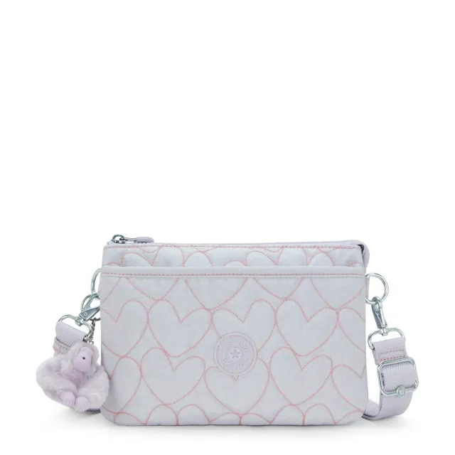 Kipling Riri crossbodytas Klein Hearts Shimmer waterafstotend