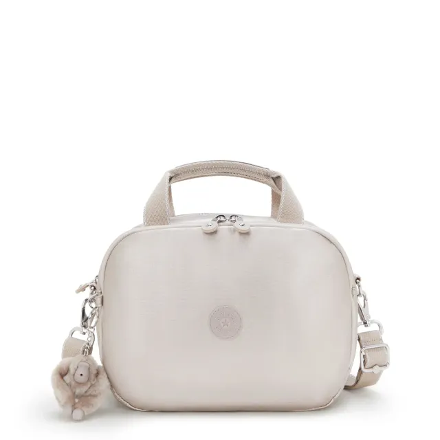 Kipling Palmbeach toilettas Groot Metallic Glow glans